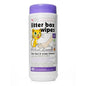 Petkin Litter Box Wipes for Cats — 40 Count
