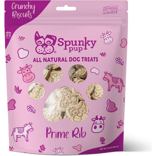 Spunky Pup Crunchy Biscuit Treats, 10 oz