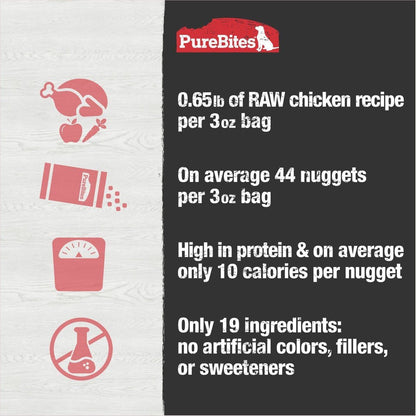 PureBites Chicken Food Topper for Dogs — Single Ingredient, 3 oz