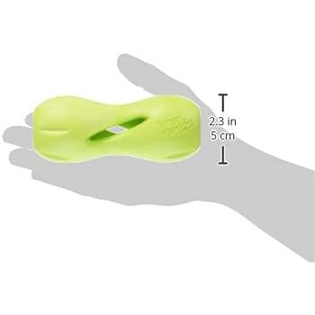 West Paw Zogoflex Qwizl Treat-Dispensing Chew Dog Toy — Small