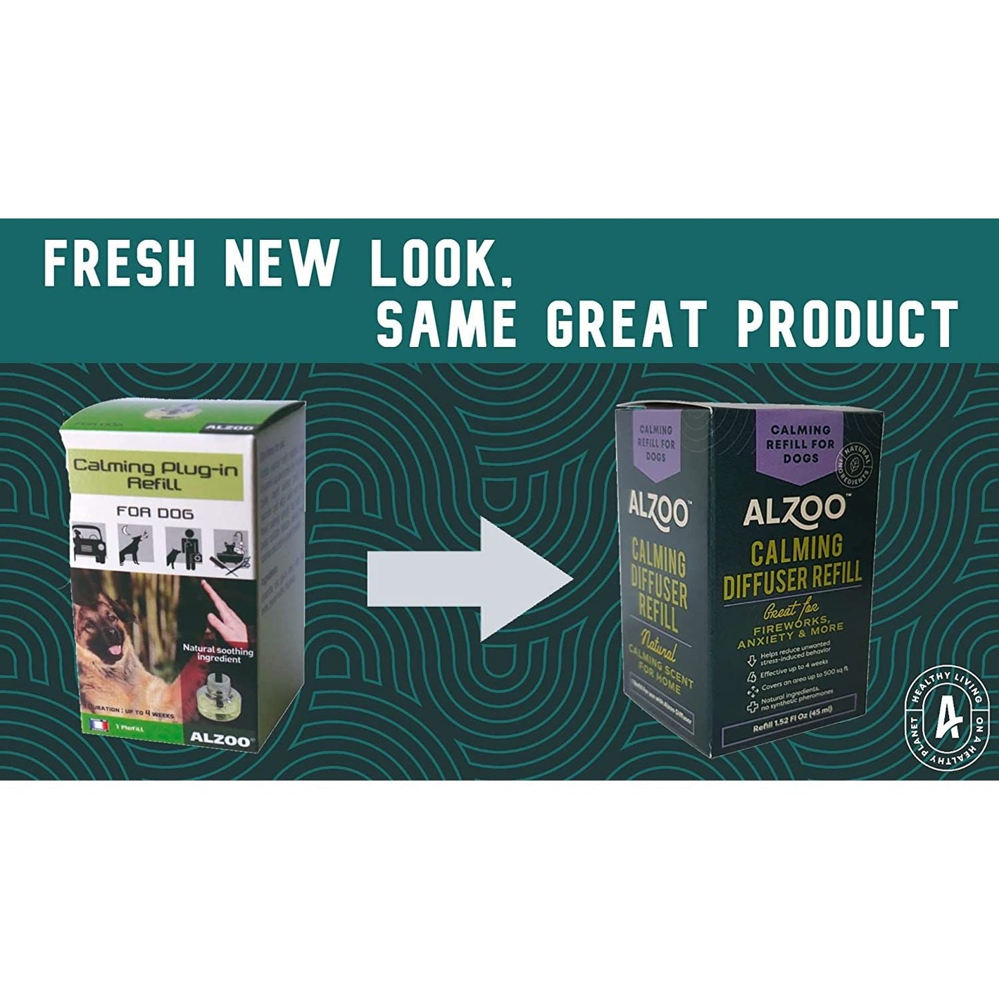 ALZOO All-Natural Calming Diffuser Refill for Dogs