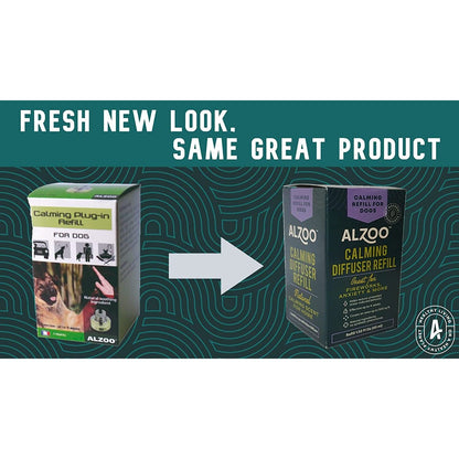 ALZOO All-Natural Calming Diffuser Refill for Dogs