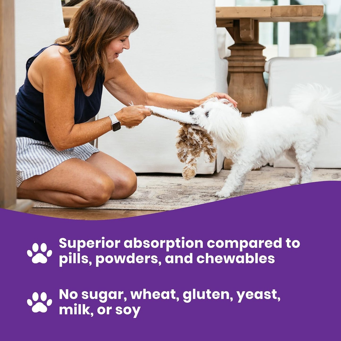 Paramount Pet Health Natural Glucosamine for Small Dogs — Hip & Joint Support, 2 oz
