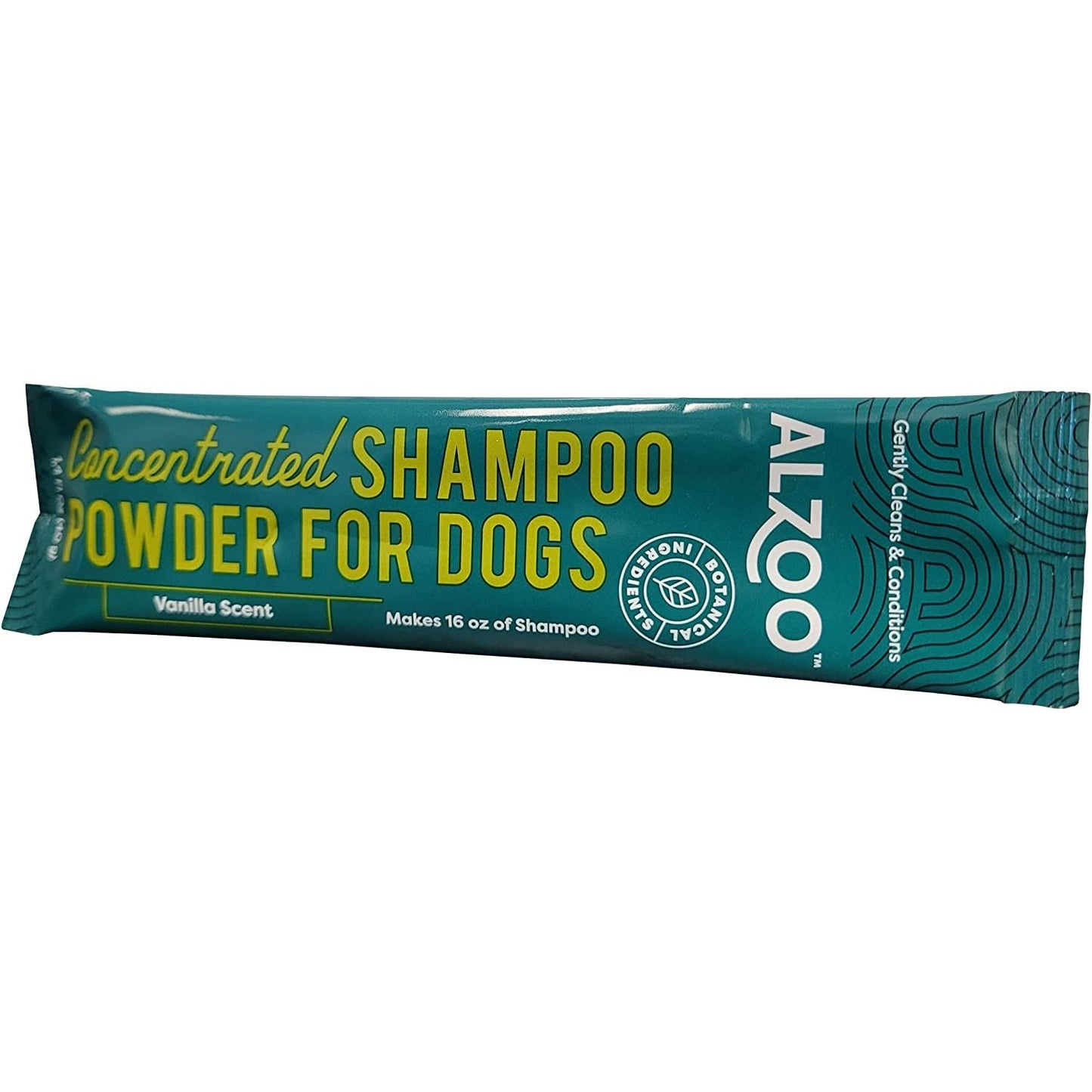 ALZOO Concentrated Dog Shampoo Bundle — Refillable Bottle + Sensitive Skin Pouch