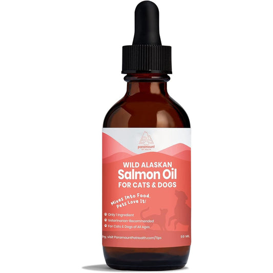 Paramount Pet Health Wild Alaskan Salmon Oil Dog & Cat Supplement