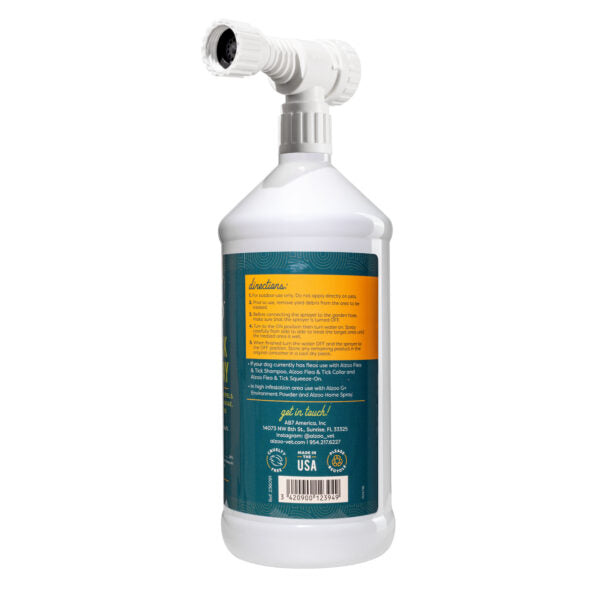 ALZOO Natural Flea & Tick Yard Spray — 32 oz