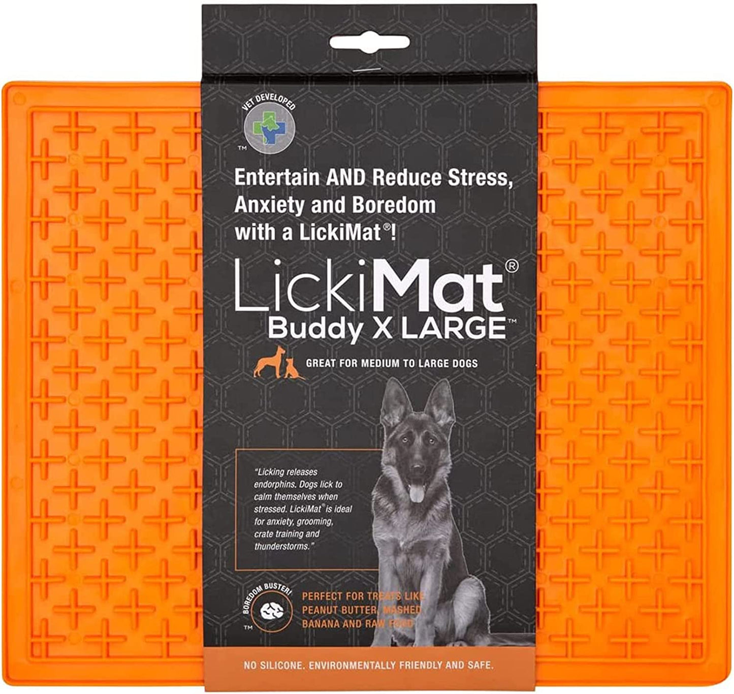 LickiMat Buddy X Large Breed Dog Lick Mat