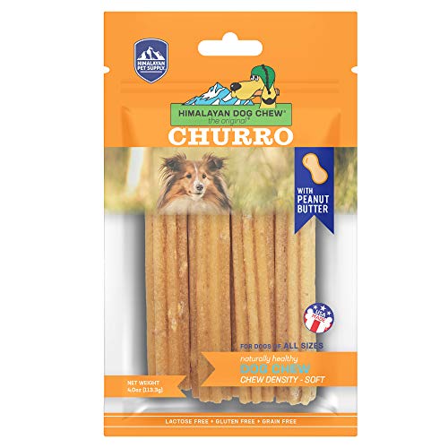 Himalayan Pet Supply yaky Churro Himalaya| Real Peanut Butter Flavor