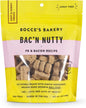 Bocce's Bakery Oven Baked Bac'N Nutty Treats for Dogs PB & Bacon Recipe 6 oz