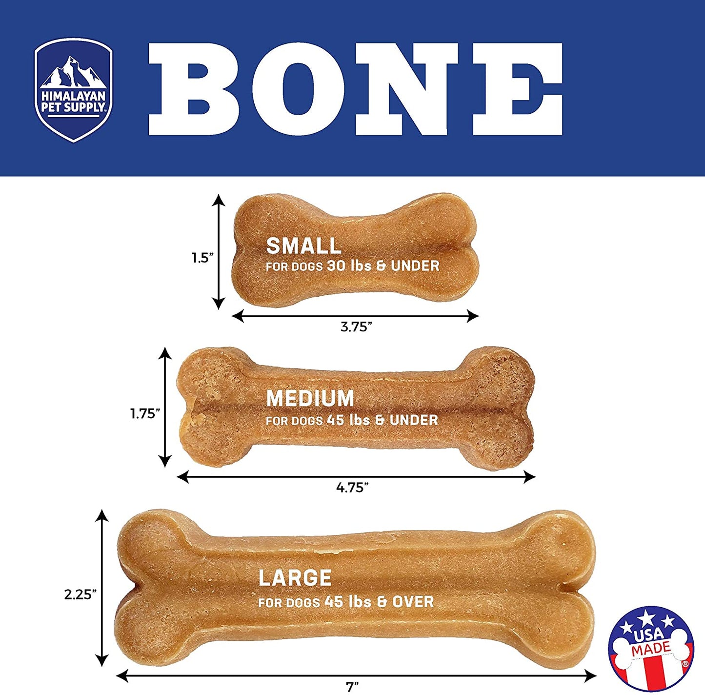 Himalayan Dog Chew Bone - Small