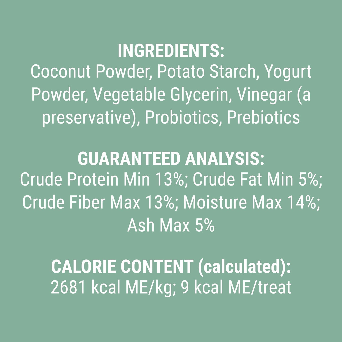 Himalayan Pet Supply Health and Wellness Cubits with Yogurt