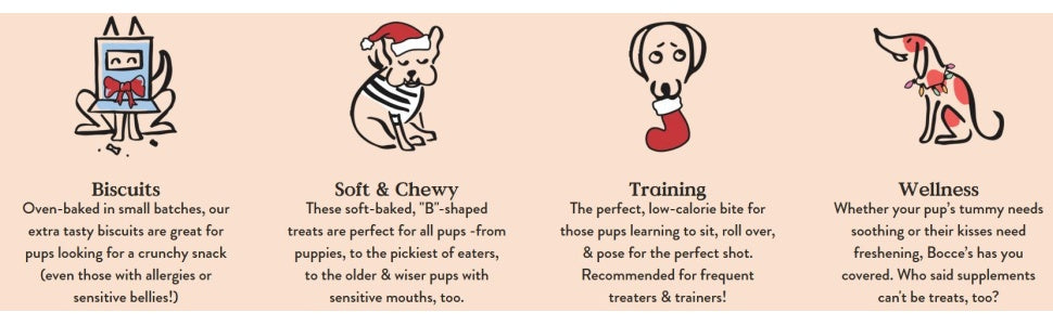 Bocce's Bakery Say Moo Beef & Cheddar Training Treats 6 oz