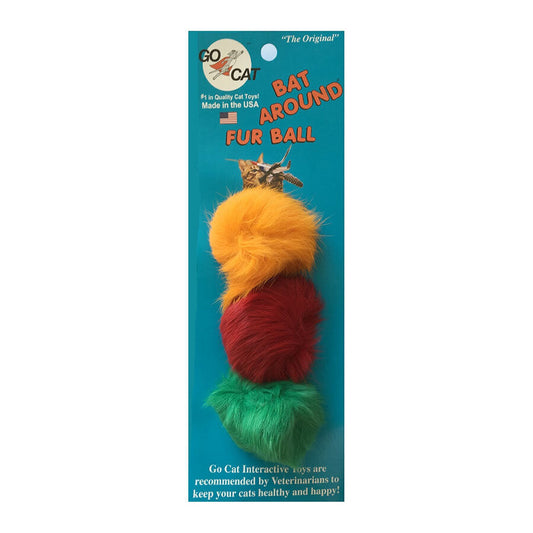 Go Cat Bat Arounds Fur Balls Cat Toy