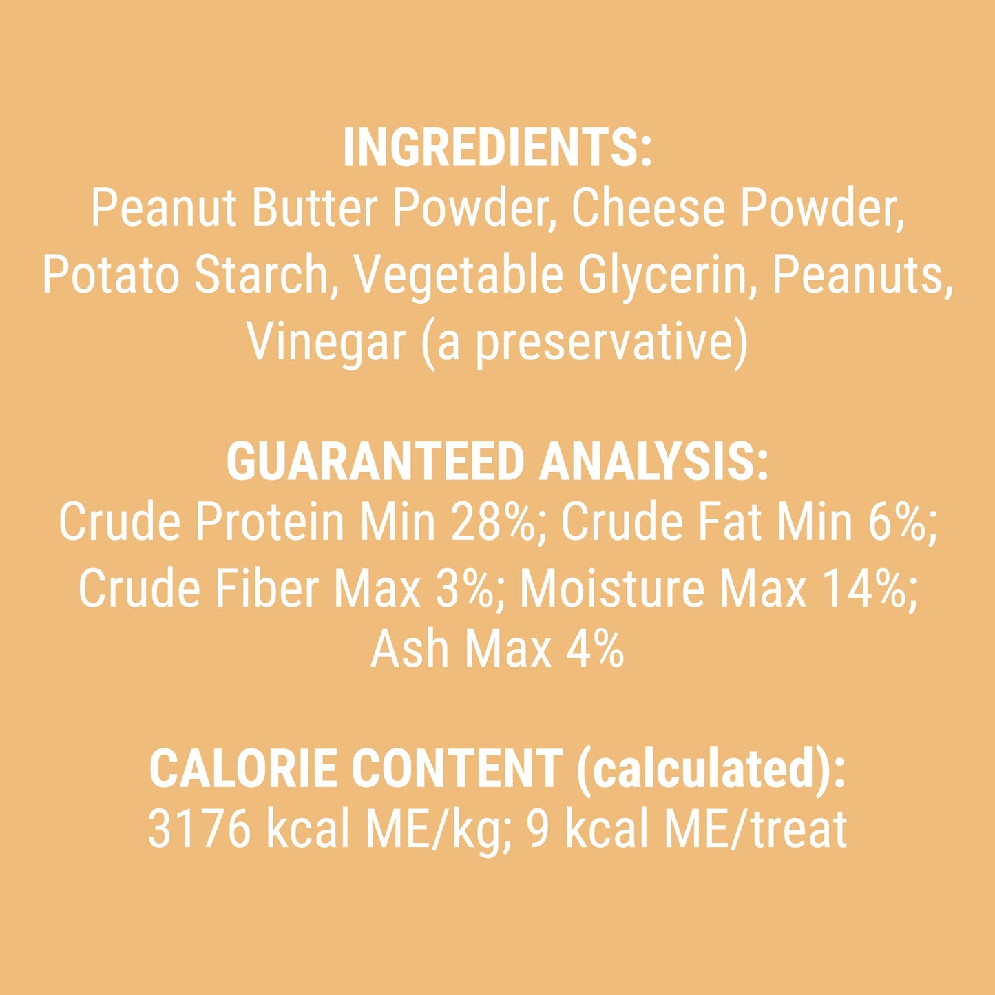 Himalayan Pet Supply Health and Wellness Cubits with Peanut Butter