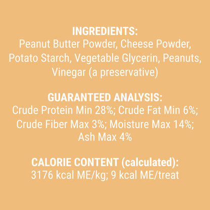 Himalayan Pet Supply Health and Wellness Cubits with Peanut Butter