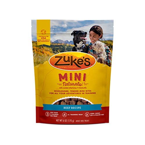 Zuke's Mini Naturals Training Dog Treats Beef Recipe 6 oz.