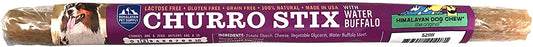 Himalayan Pet Supply Churro Stix Water Buffalo 10 in.