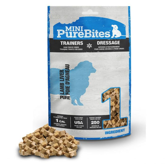 Mini PureBites Trainers Lamb Liver Dog Treats