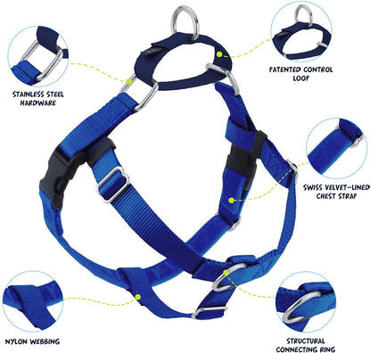 Freedom No-Pull Dog Harness Royal Blue