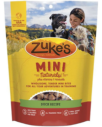 Zuke's Mini Naturals Training Treats Duck 6 oz.