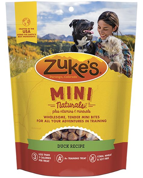 Zuke's Mini Naturals Training Treats Duck 6 oz.