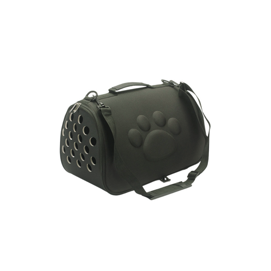 WOOZAPET Black Travel Pet Carrier For Dogs or Cats