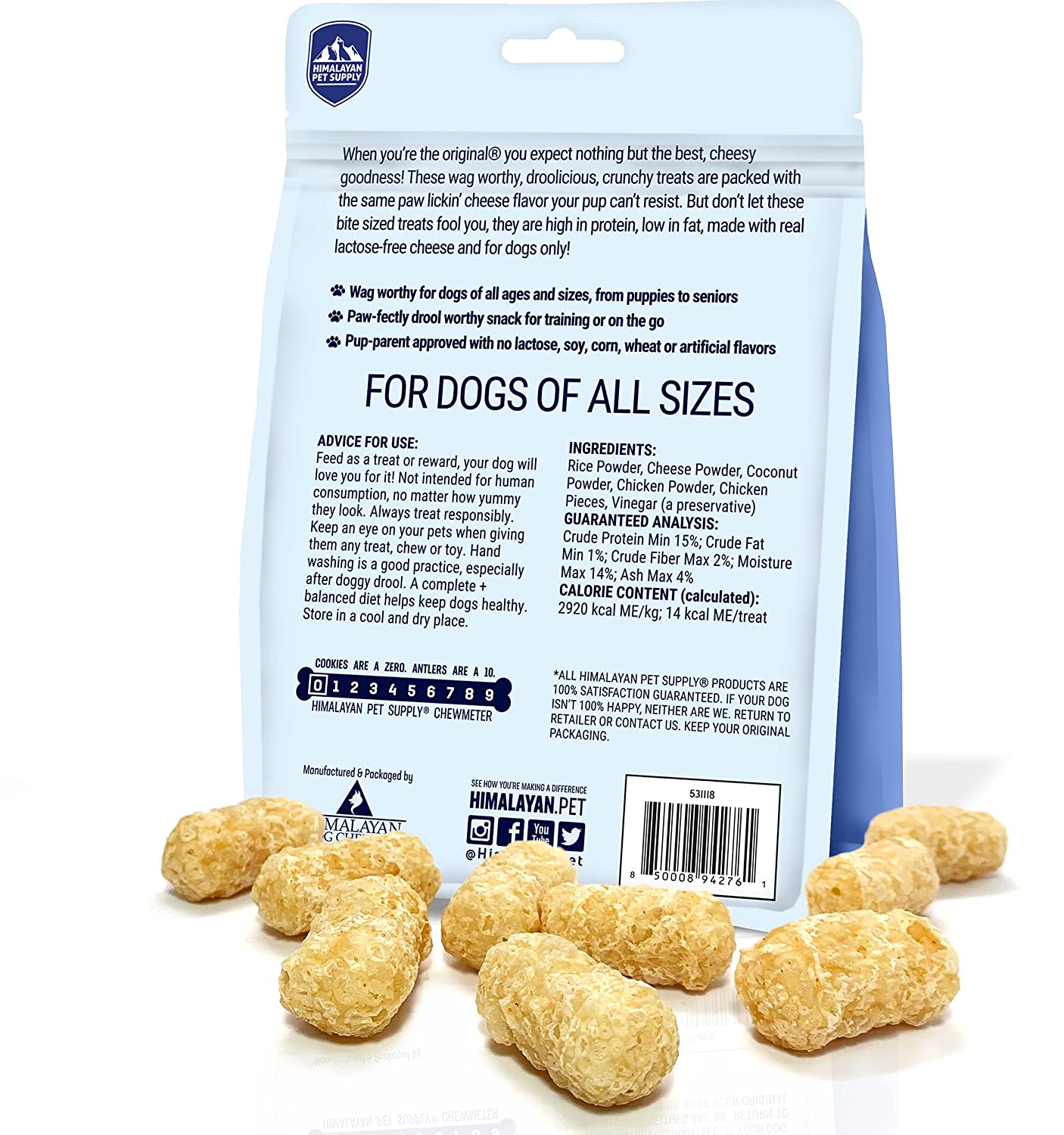 Himalayan Pet Supply Barkeetos Chicken Dog Treats