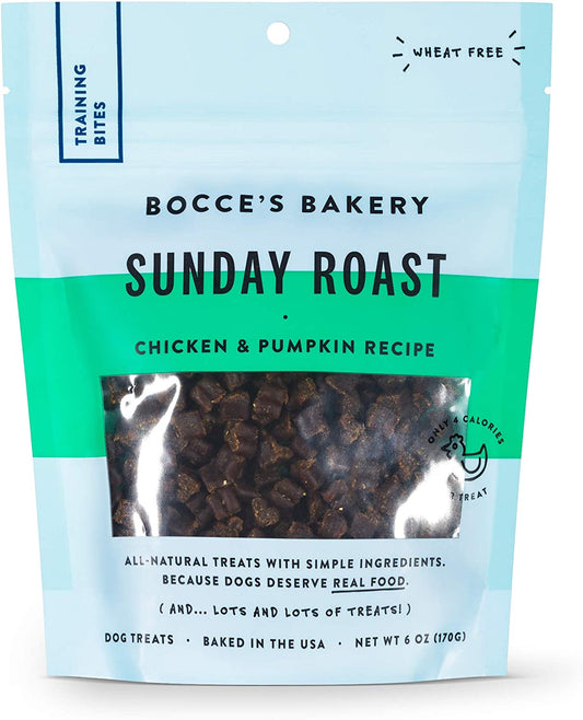 Bocce's Bakery Sunday Roast Chicken & Pumpkin Training Treats 6 oz