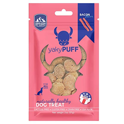 Himalayan Pet Supply yakyPUFF Himalayan Cheese Treats Bacon Flavor