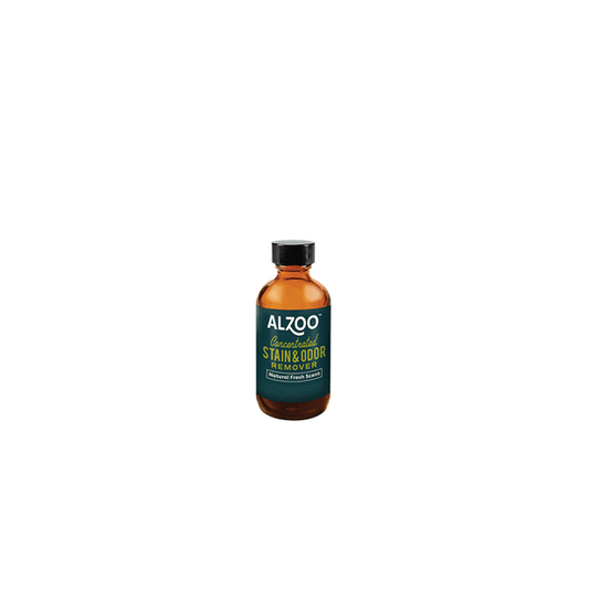ALZOO Concentrated Enzyme-Based Sustainable Stain & Odor Remover Liquid Refill 1.1 oz