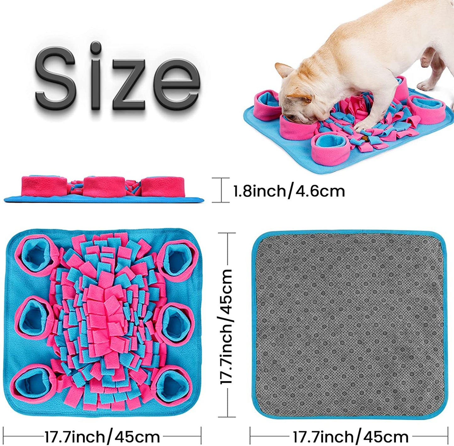 WOOZAPET Snuffle Mat for Dogs