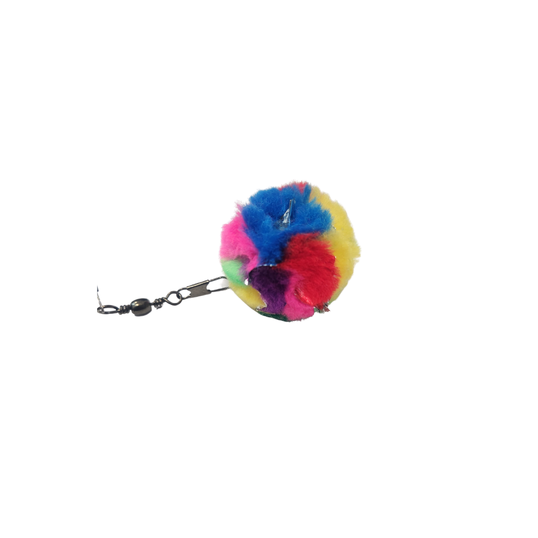 Go Cat Da Ball Stick/Wand Cat Toy with a Shiny Noisy Crinkle Ball