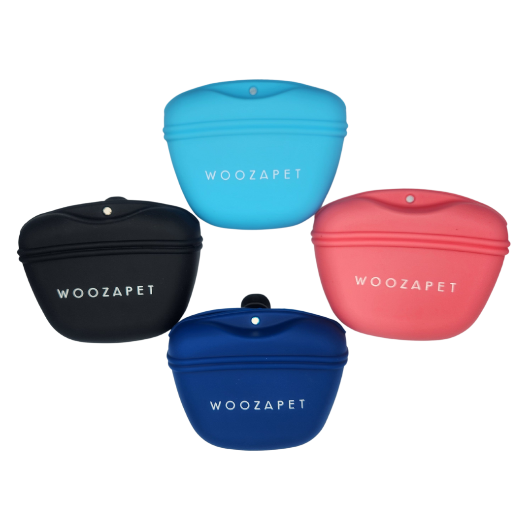 WOOZAPET Silicone Trainer Treat Clip-On Pouch