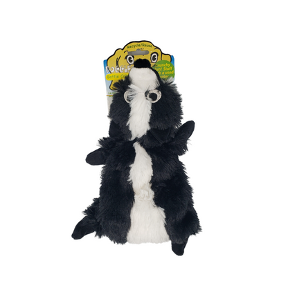 Doggles Plush Bottle Skunk Dog Toy