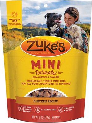 Zuke's Mini Naturals Roasted Chicken Dog Treats 6 oz.