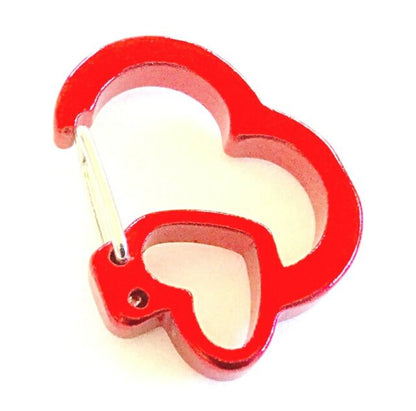 Rubit! Heart Shaped Aluminum Dog Tag Clip Small