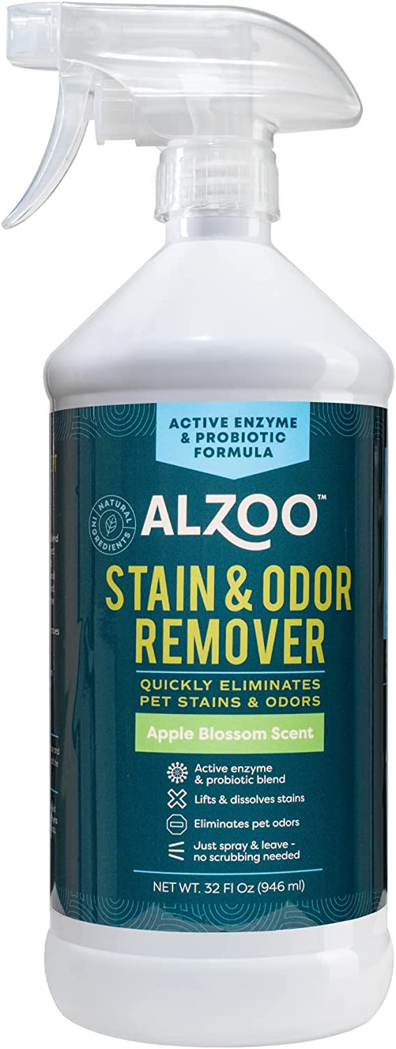 ALZOO Stain and Odor Remover Spray Apple Blossom