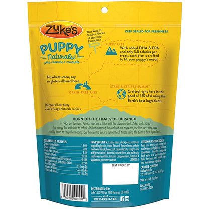 Zuke's Puppy Naturals Training Dog Treats Lamb & Chickpea Recipe 5oz.