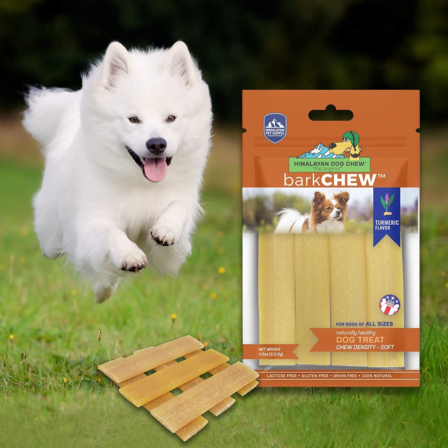 Himalayan Pet Supply barkCHEW with Turmeric