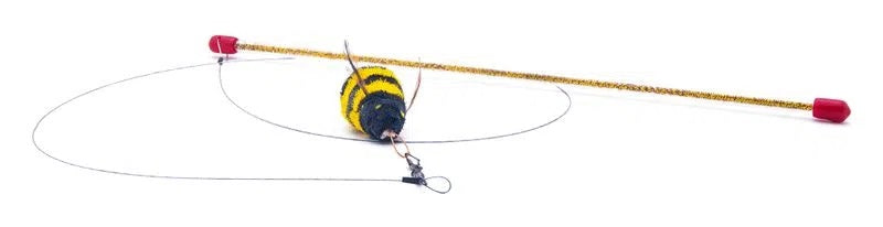 Go Cat Da Bee Cat & Kitten Wand Toy