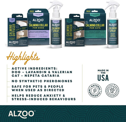 ALZOO All Natural Calming Plug-in + Refill for Dogs