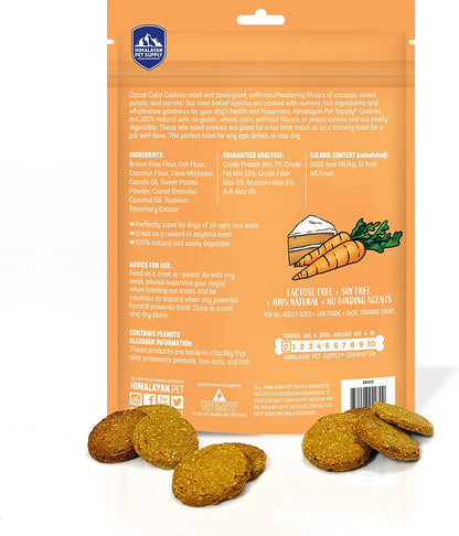 Himalayan Pet Supply Carrot Cake Cookies Dog Treats