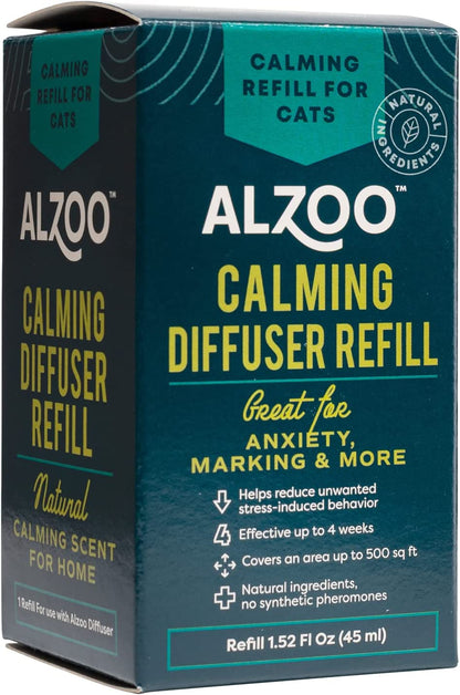 ALZOO All Natural Calming Diffuser Refill for Cats