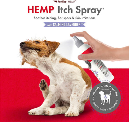 Petkin CBD Pet Itch Spray Calming Lavender