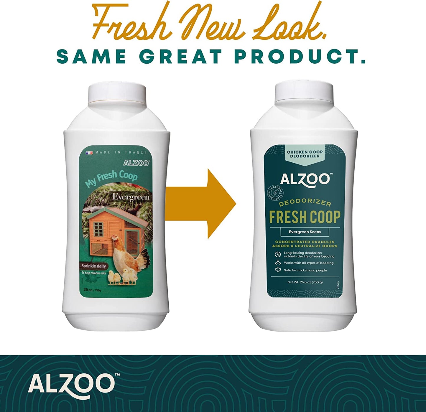 ALZOO My Fresh Coop - Evergreen Chicken Coop Deodorizer 26oz.