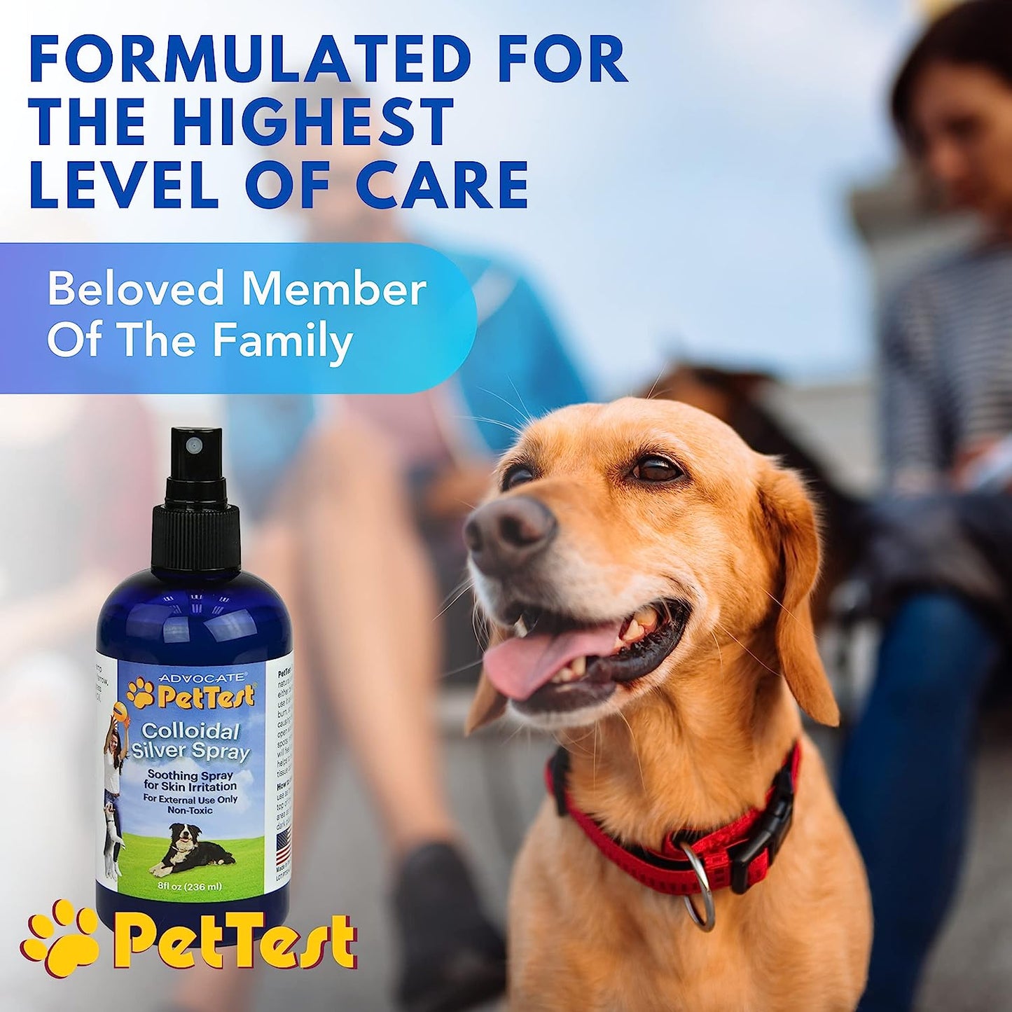 PetTest Colloidal Silver Spray for Dogs