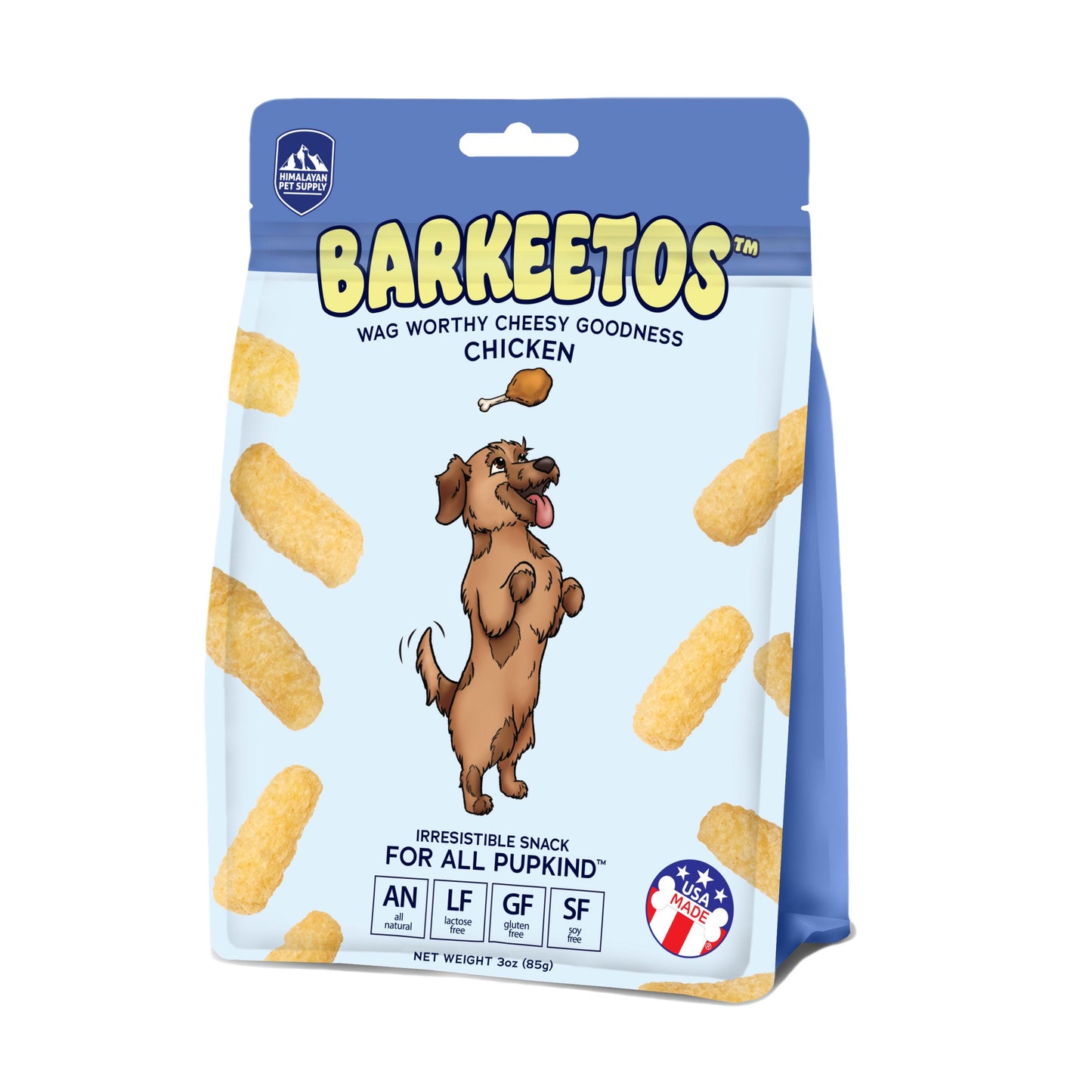 Himalayan Pet Supply Barkeetos Chicken Dog Treats