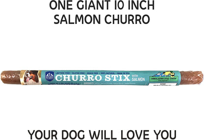 Himalayan Pet Supply Churro Stix Salmon 10 in.