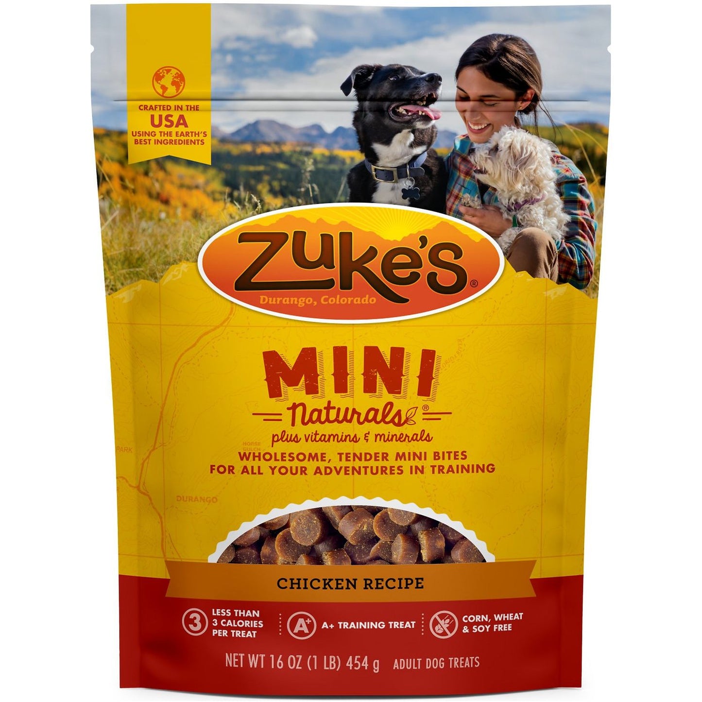 Zuke's Mini Naturals Training Treats Chicken 16 oz.