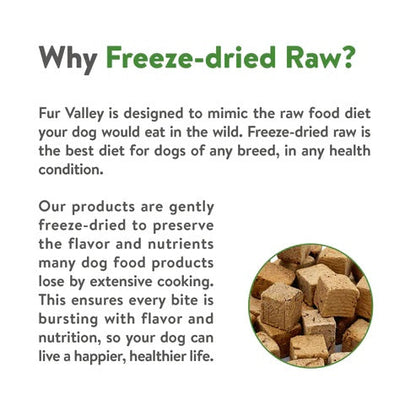 Fur Valley Pet Co. Freeze-Dried Beef Liver Treats for Cats and Dogs